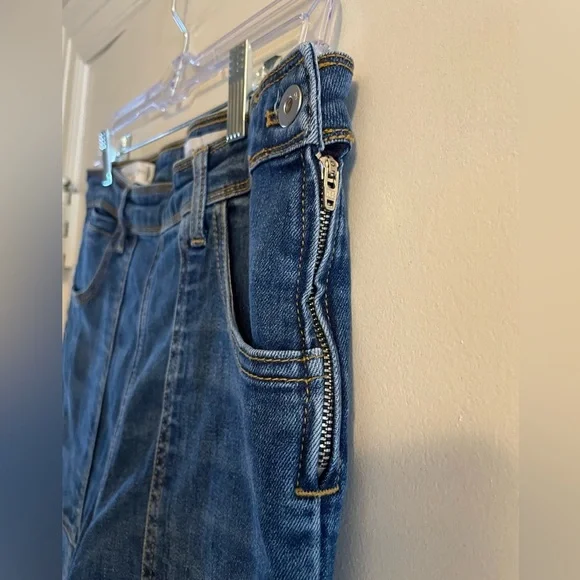 Pilcro & the Letterpress by Anthropologie High Rise Bootcut Jeans Size 28 - Picture 5 of 16